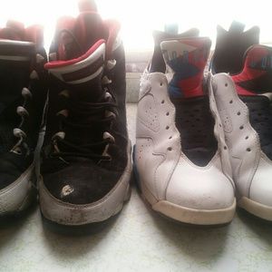 Retro Air Jordan 7 and 9